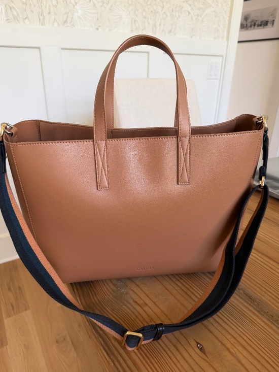 Calpak Handbags - Calpak leather laptop bag